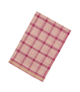 Dusty Pink Woven Kadappa Cotton Saree With Checks-KN0766