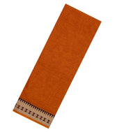 Rust Woven Chirala Cotton Saree With Traditional Border & Pallu-CR1386