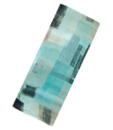 Light Blue Woven Georgette Silk Saree With Printed Abstract Motifs-PS0561