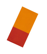 Orange Handwoven Bengal Cotton Saree With Contrast Border-BG1468
