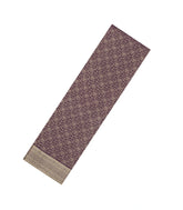 Dark Purple Woven Mysore Silk Saree With Floral Motifs-MS3366