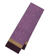 Lilac Handloom Soft Silk Saree With Buttas-SO4674