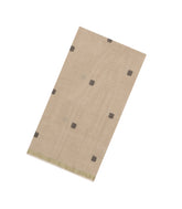 Taupe Handloom Bengal Cotton Saree With Floral Buttas-BG1844