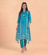 Aqua Blue Co-ord Set-CO5019