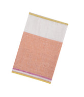 Multi Color Woven Linen Saree With Stripes-LI0725
