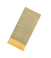 Taupe Woven Georgette Tissue Saree With Zari Border-BE1964