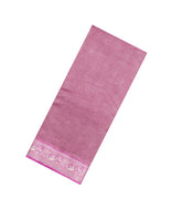 Dusty Pink Woven Pure Organza Silk Saree With Geometric Motifs-KS1127