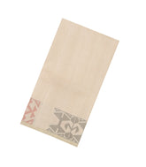 Cream Handloom Soft Tussar Silk Saree With Stripes-TU3852