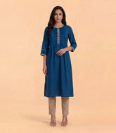 Dark blue casual kurta-RC5726