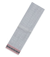 White Handloom Kanchi Cotton Saree With Checks-KC1768