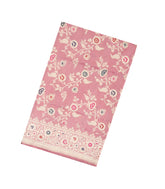 Peach Handloom Banarasi Tissue Silk Saree With Meena Floral Motifs-BE1302