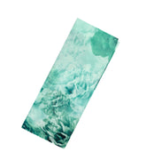Aquamarine Woven Georgette Saree With Printed Abstract Floral Motifs-PS0505