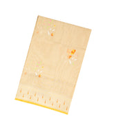 Cream Handloom Banarasi Tissue Saree With Meena Floral Buttas -BE1312