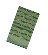 Green Woven Blended Soft Silk Saree With Bird Vine Motifs-BL3576