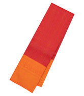 Red Handloom Kanchipuram Silk Saree With Honeycomb Motifs-KA13686