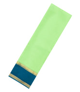 Light Green Woven Mysore Silk Saree With Contrast Border-MS3681