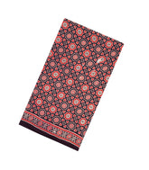 Black Printed Modal Silk Saree With Zari Pallu-PS0732