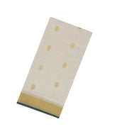 Off White Handloom Kerala Cotton Saree With Mango Buttas-KEC1021