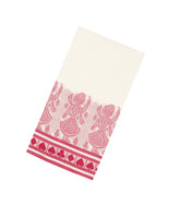 Off White Handloom Bengal Cotton Saree With Dancing Motifs-BG1560