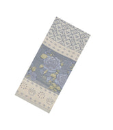 Grey Woven Synthetic Brasso Saree With Printed Floral Motifs-BL4907