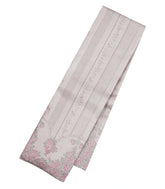Lavender Handloom Kanchipuram Silk Saree With Meena Floral Motifs-KA15568
