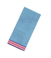 Light Blue Woven Chirala Cotton Saree With Contrast Border-CR1319