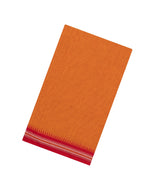 Turmeric Yellow Woven Bengal Cotton Saree With Ganga Jamuna Border-BG1874