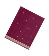 Magenta Woven Kadapa Cotton Saree With Buttas-KN0707