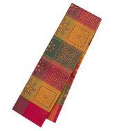 Multi Colour Handloom Kanchipuram Silk Saree With Bomkai Motifs-KA15733