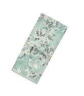 Cardamom Green Handloom Tussar Silk Saree With Printed Floral Motifs-TU2881