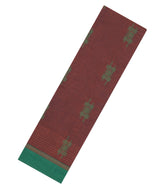 Maroon Woven Rasipuram Cotton Saree With Buttas-RA2662