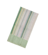 Green Printed Synthetic Dupion Saree With Abstract Stripes-SY0486
