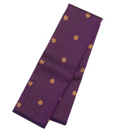 Purple Handloom Kanchipuram Silk Saree With Checks And Buttas