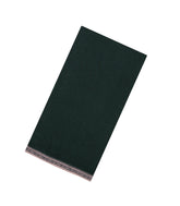 Bottle Green Woven Bengal Cotton Saree With Contrast Border-BG1883