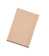Taupe Woven Linen Saree With Checks-LI0727