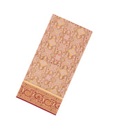 Peach Woven Art Dupion Tissue Saree With Tie & Dye Motifs-BL5868