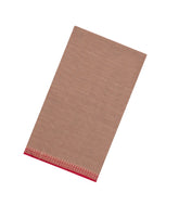 Taupe Woven Bengal Cotton Saree With Stripes & Contrast Border-BG1877