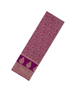 Magenta Woven Mysore Silk Saree With Floral Jaal Motifs-MS3457