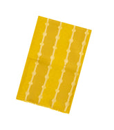 Mustard Woven Synthetic Satin Saree With Floral Zari Motifs-BL4851