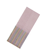 Dusty Pink Woven Banarasi Khaddi Georgette Silk Saree With Stripes-BE1953