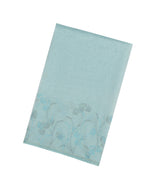 Light Blue Woven Organza Saree With Embroidered Motifs -EN1787