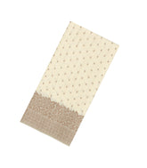 Off White Woven Art Linen Saree With Flower Motifs-BL5652