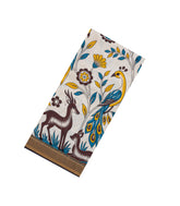 Off White Printed Kalamkari Cotton Saree With Zari Border-KAL1208