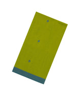 Light Green Handloom Bengal Cotton Saree With Floral Motifs-BG1835