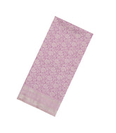 Lavender Woven Art Dupion Saree With Floral Vine Motifs-BL5946