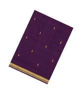 Violet Woven Kadapa Cotton Saree With Buttas-KN0714