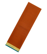 Rust Woven Mysore Silk Saree With Contrast Border-MS3719