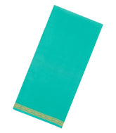 Aquamarine Woven Mysore Silk Saree With Pure Zari Border -MS3275