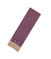 Lilac Woven Mysore Silk Saree With Floral Motifs-MS3362