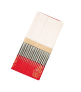 Off White Handloom Soft Silk Saree With Contrast Checked Border-SO4282